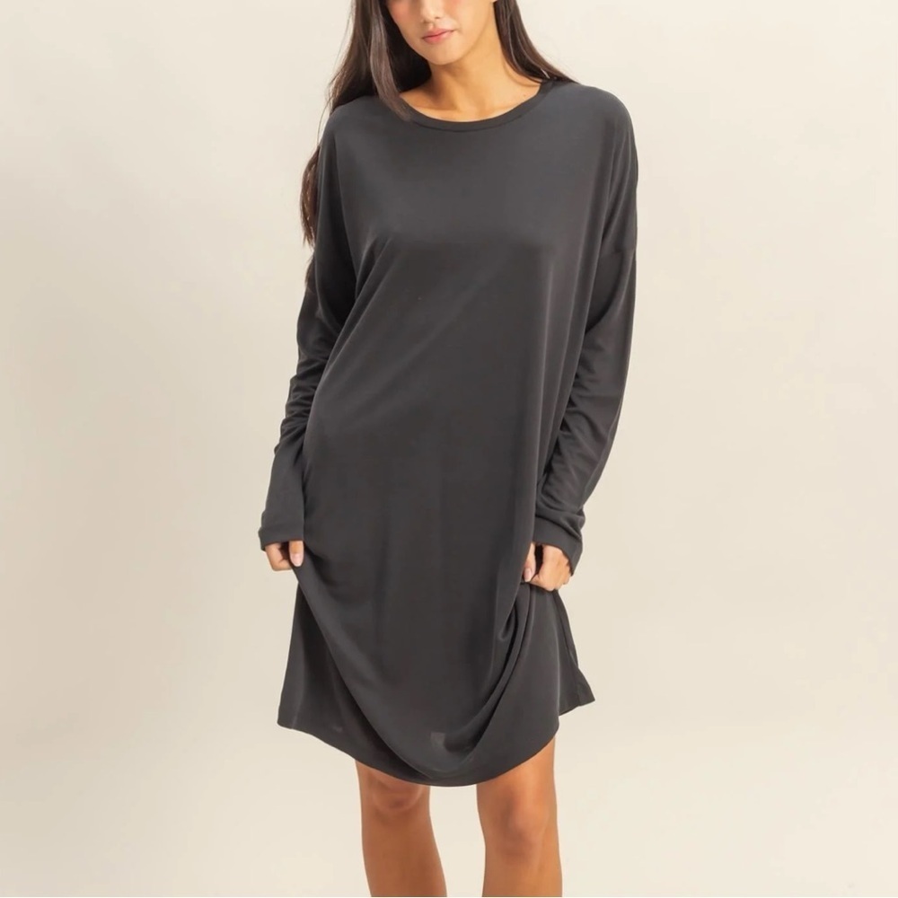 Oversized Tee Dress